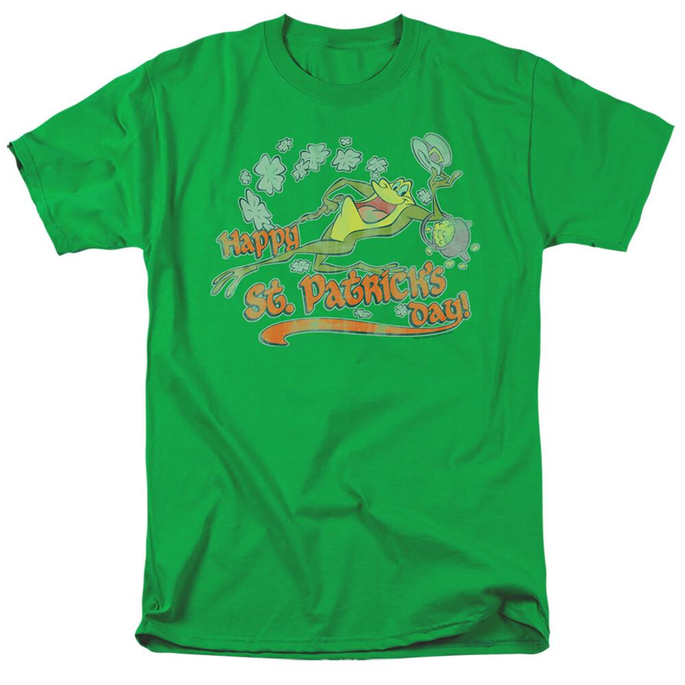 Irish Pride St Patrick Day Looney Tunes Michigan J Adult T-shirt M