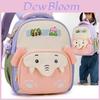 Children School Backpack With Animal Pattern For Kindergarten And Primary School Students