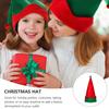 4Pcs Holiday Elf Hats Christmas Themed Party Favors for Adults Costumes Photo Booth Props Festival Decor Supplies