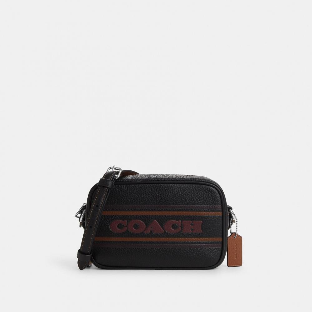 

Миниатюрная сумка для фотоаппарата Coach Jamie с полосками
