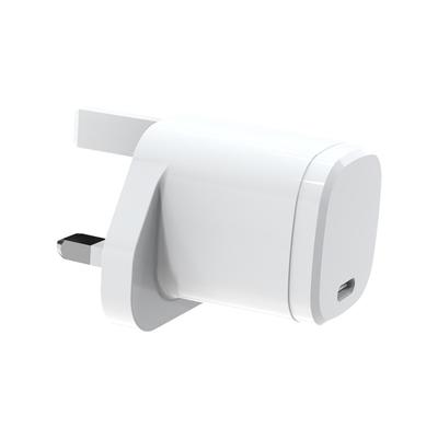 British White 30W Gallium Nitride Charger PD Fast Charging Mobile Phone Tablet Charger UKCA Certification