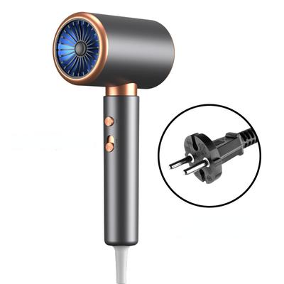 Asciugacapelli professionale Asciugacapelli da salone ionico da 2400 W Asciugacapelli da viaggio leggero per capelli normali e ricci