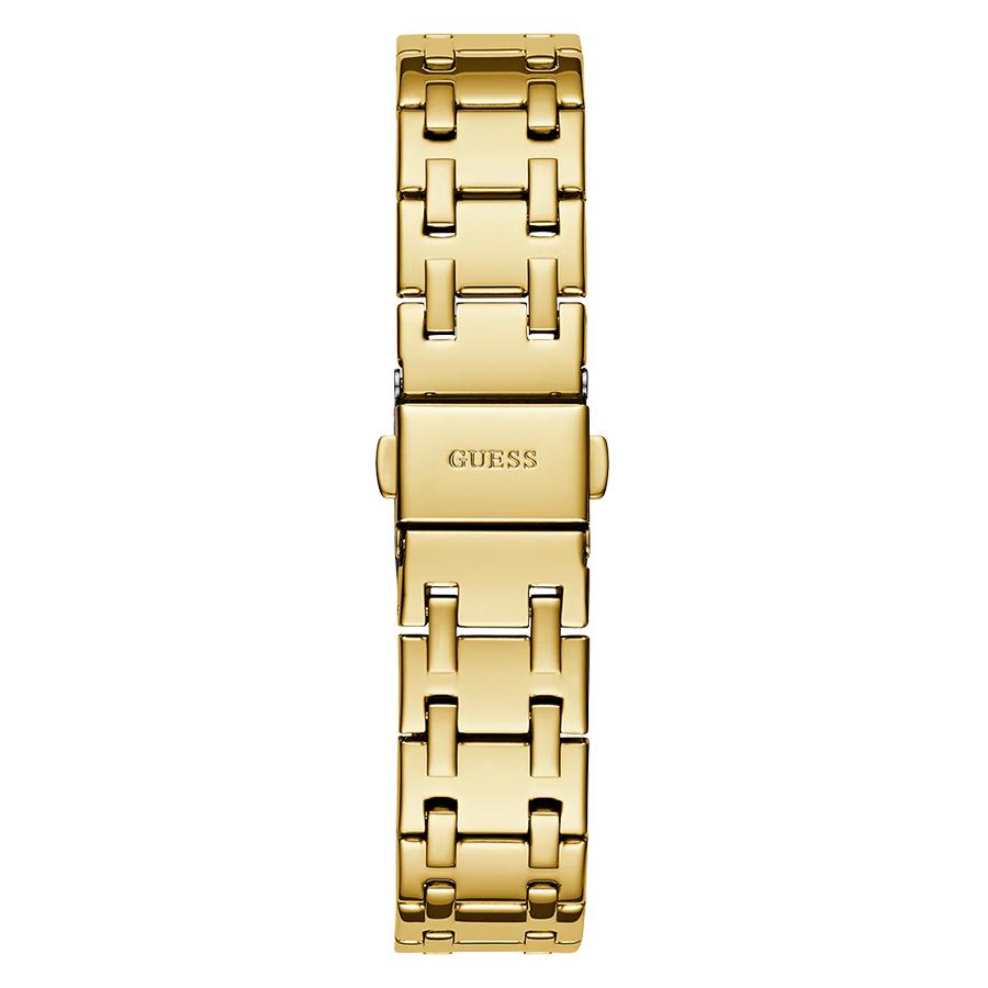 Guess Blue-Green Dial Gold Strap Ladies' Quartz Watch - GW0770L2