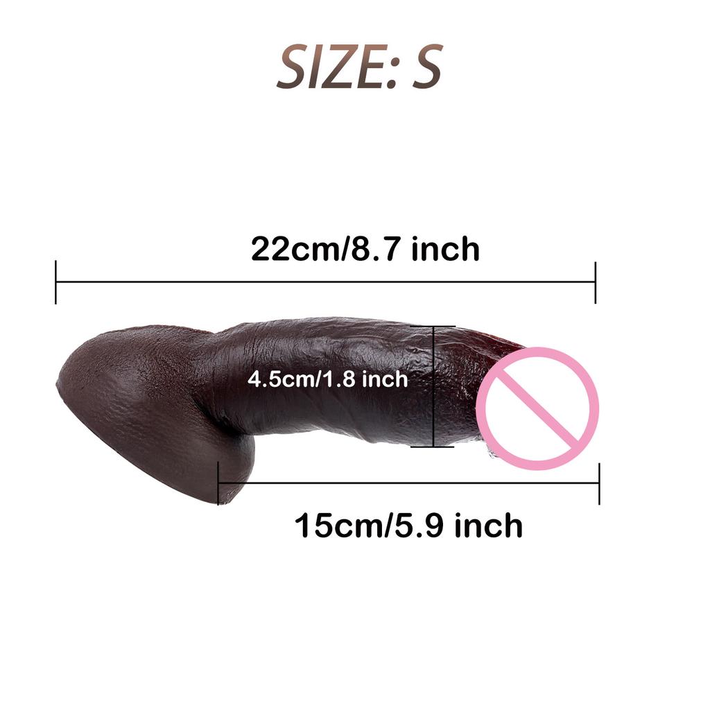 Huge Dildo Real Skin Soft Silicone Artificial Penis Male Cock With Suction Cup Adult Vagina Anal Sex Toys For Women Male Orgasm
