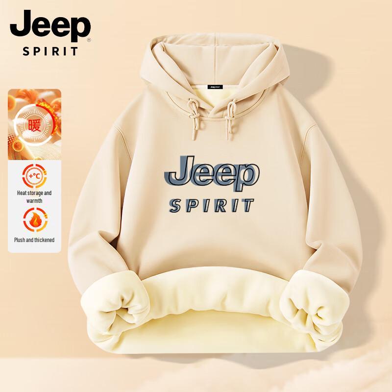 JEEP SPIRIT Men s Winter Fleece Hoodie 3XL