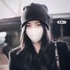 Ju Jingyi cold hat winter women's big head circumference stacking hat knitted autumn and winter hat thin outdoor