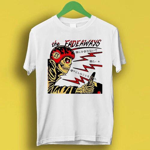 The Fadeaways Racing Скелет Панк-Рок Крутой Подарок Футболка T Shirt P1607 L