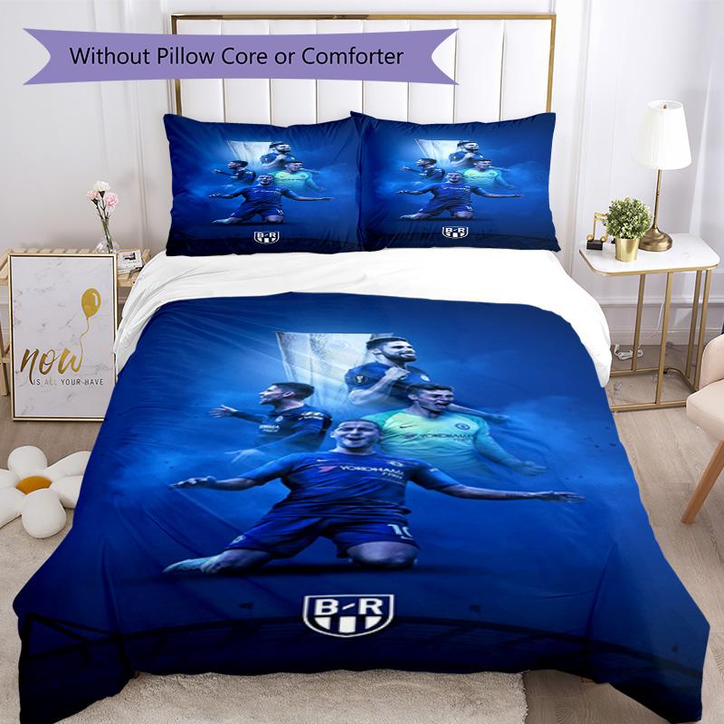 Chelsea Fc Football Player Quilt Cover Set Design For Living Room Lightweight Christmas Gift