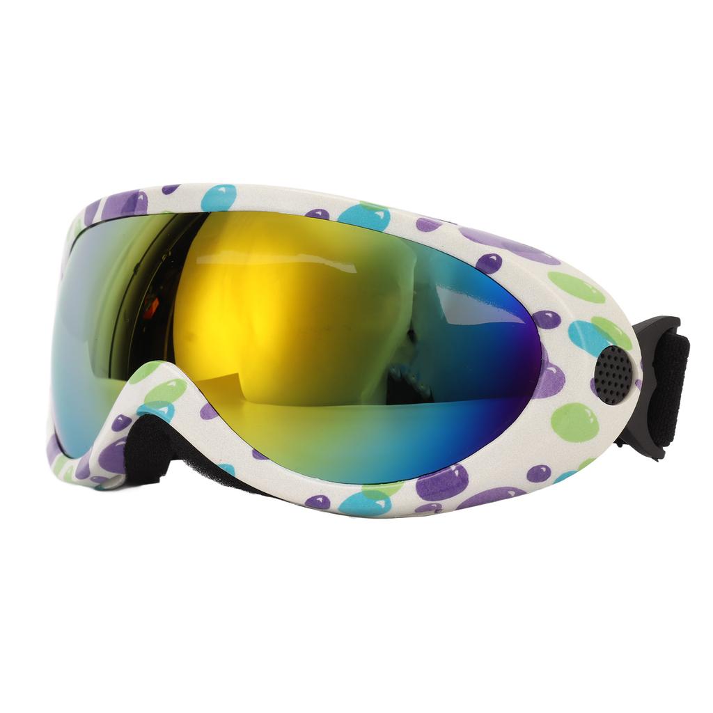 Dog Sunglasses Dog Goggles Pet Glasses UV Protection Winproof for Dogs Eyes Protection Red Lens White Purple Frame