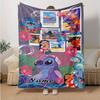Custom 1pc Rainbow Dreams Together Blanket, Soft And Comfortable Blanket, Casual Warm, Camping Travel Blanket, Birthday Gift Q910263
