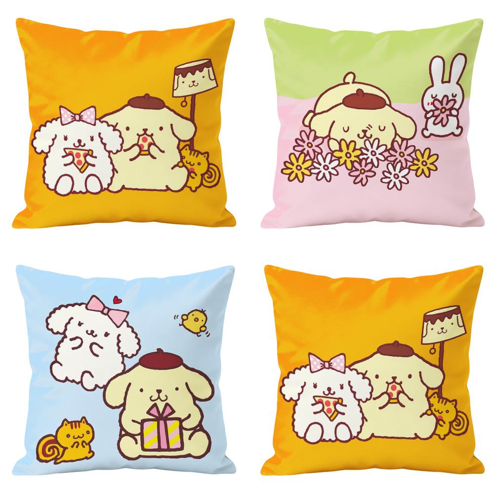Pom Pom Purin Pillowcase 45x45 Cushion Cover 30x30 Pillow Covers Decorative Sofa Cushions Pillows for Sofa Bedroom Accessories
