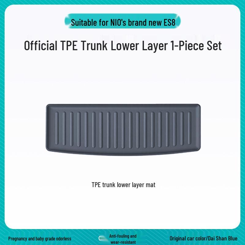 NIO ES8: TPE Trunk Mat - Waterproof, Dirt-Proof, Decorative Upgrade for 26 Models