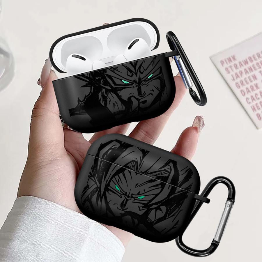 Dragons-Ball Gokus Vegeta Earphone Cases Cover Case For Airpods 1 3 4 2 Pro3 Pro2 Pro