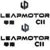 Per 2025 Leapmotor B10/C10/C01/C16 Emblemi Frontali Posteriori in Metallo Annerito Copertura Logo Universale per Veicolo Upgrade Sportivo Non Distruttivo