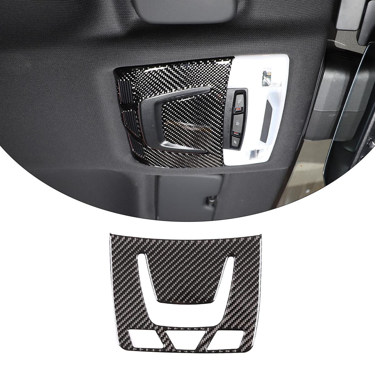 Carbon Fiber Reading Lamp Panel Cover Interior Trim For Toyota Supra -2024