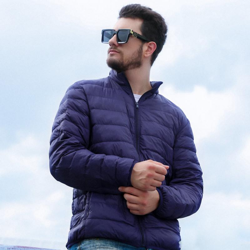 Men's 2024 Ultra-Light Down Jacket: Short, Hooded, Plus Size, Cold-Proof, Warm Autumn/Winter Outerwear for Young and Mid-Age Men