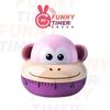 Children's Cartoon Rabbit & Squirrel Magnetic Timer for Cooking & Study