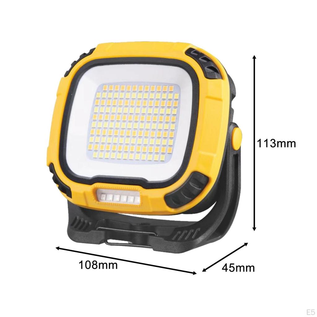 COB Flashlight Rechargeable Torch for Camping Lighting Backpacking Hiking