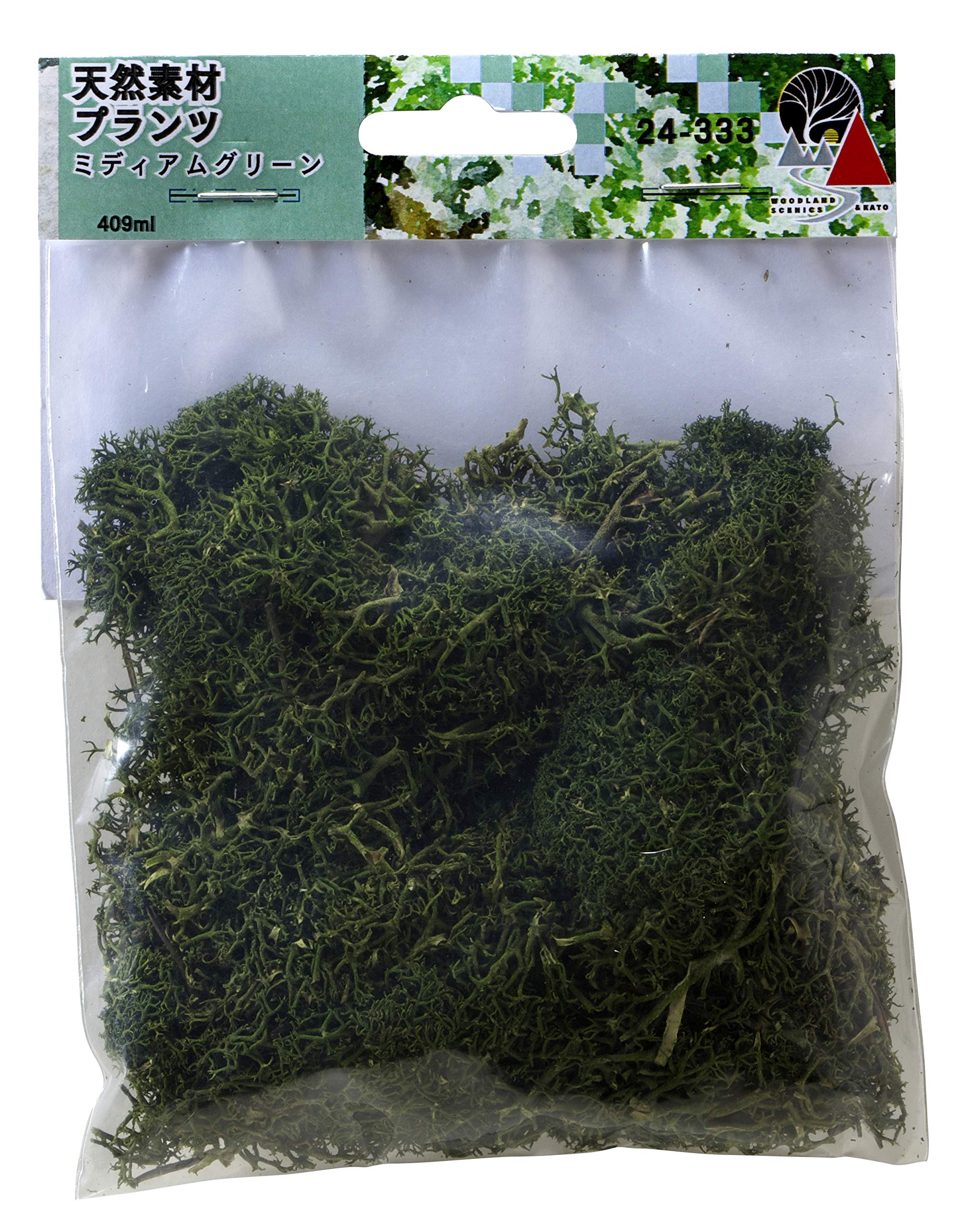 

KATO Diorama Natural Medium Model Railroad Supplies Supplies, Plants, Green, 24-333,