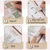 5 Sheets(75pcs) Bible Tabs Large Print And Easy-To-Read Bible Journaling Supplies Self-Adhesive Index Label Sticker Stationery