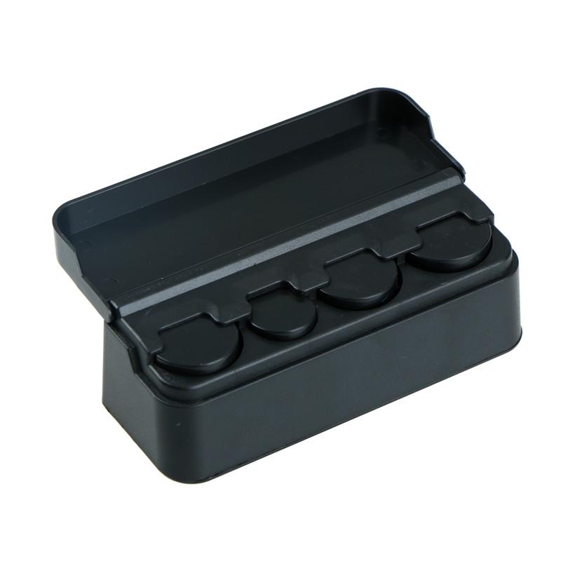 Car Interior Coin Pocket Cases Holder Plastics Storage Box Dispenser Organizer