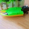 Plastic Wind-up Speed Boat Motorboat Kids Children Summer Water Sports Bath Toy