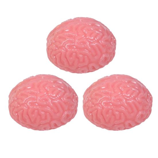 Brain Shaped Squeeze Toy Brain Splat Balls Sticky Sensory Fidget Toy for Kids Novelty Stress Reliever Goodie Bag Suffers Party Favors