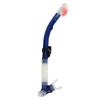 Dry Snorkel Tube PVC Silicone Easy Breath Lightweight Swimming Snorkel Tube for Diving Enthusiast