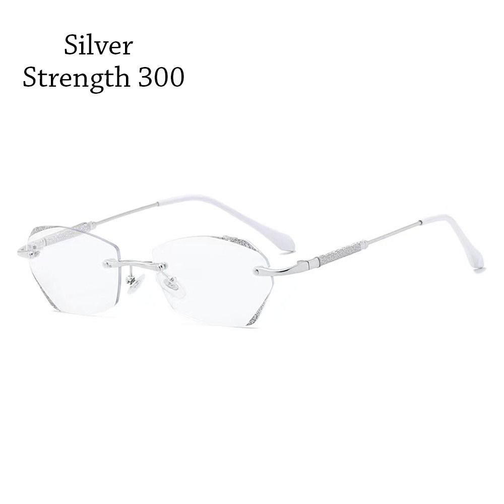 

Shiny Vision Care Ultra Light Frame Окуляри для короткозорості Окуляри проти синього світла Захист очей Strength 300 срібний