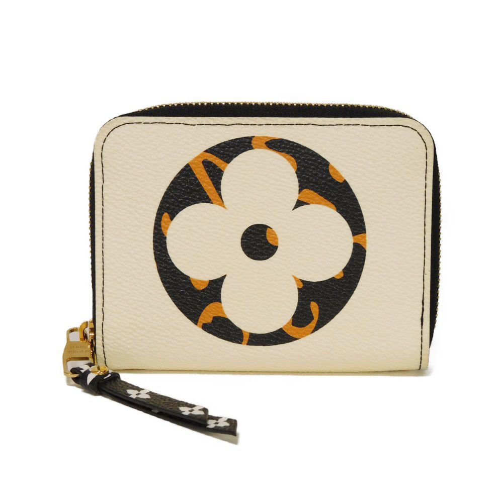 

Used LV Jungle Animal Zip Around Purse (M67879, 7943) with Zebra Zip Around Monogram, Unisex from Japan AUTHENTIC