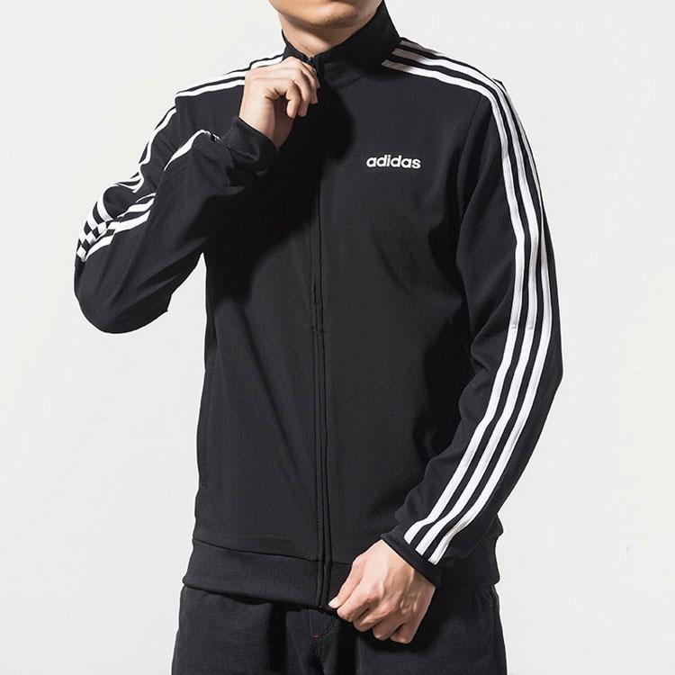 Adidas Jackets Men's Black Stand Collar Moderate Other DQ3060-