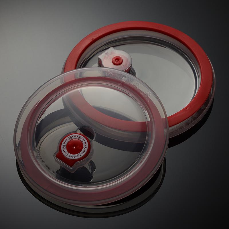 Microwave-Safe Leak-Proof Stainless Steel Ceramic Bowl Lid with Silicone Seal