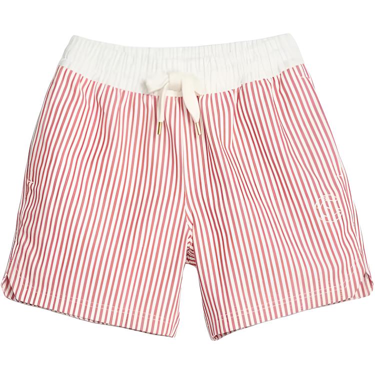 

Puma Striped Lace-Up Straight Fit Casual Shorts Men shorts Pink 620885-21 L