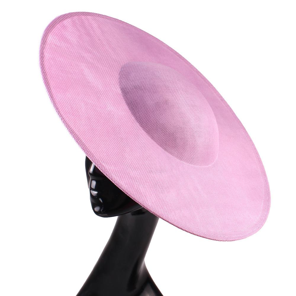 New Hat Bottom Diameter 40 Cm Imitation Hemp Hat Mop Diy Handmade Hat + Accessories First-Hand Direct Sales