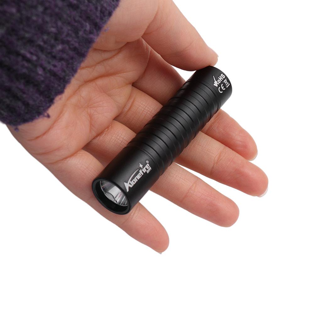 Creative Mini UV Flashlight Type-C Rechargeable Aluminum Alloy Pet Fungus Detection Portable Waterproof UV Inspection Lamp