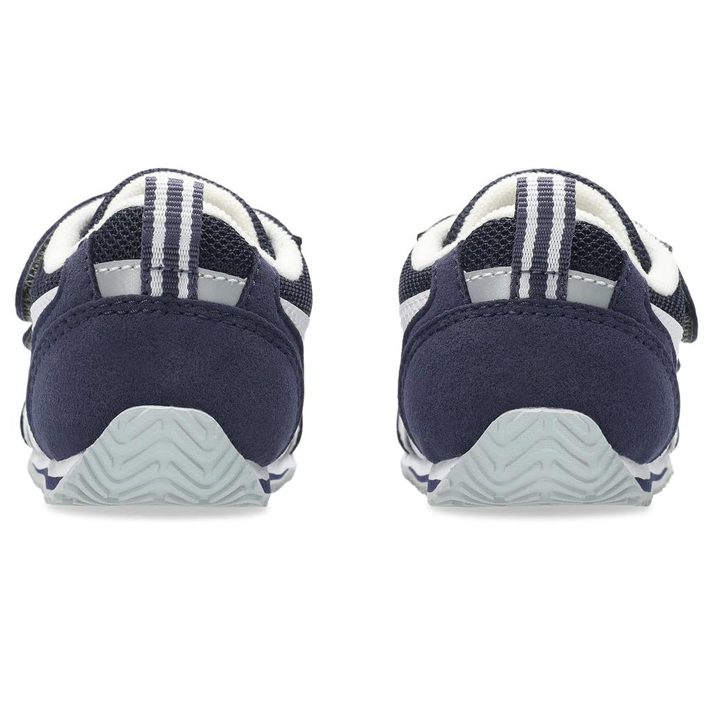 Sukusuku Baby Basic Navy Size cm Shoes, Low-Cut, Two-Strap, Blue/White, 235, 15.5