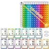 Educational Arithmetics Cards For Children Quality Paper Math Practice Flashcards Colorful Interactive Math Study Cards