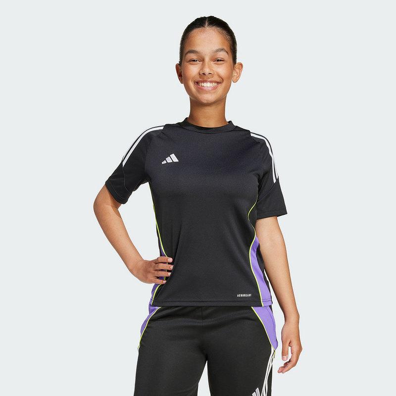 Adidas Новая летняя мужская и мальчишеская быстросохнущая удобная спортивная футболка для футбола с воздухопроницаемостью JW4368 140