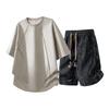 Breathable Loose Casual Suit Short-sleeved T-shirt Suit