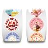 500PCS Dessert Rewards Roll Adhesive Sticker Nostalgia Skateboard Motorcycle Harajuku Personalize Laptop Luggage Phone Dormitory