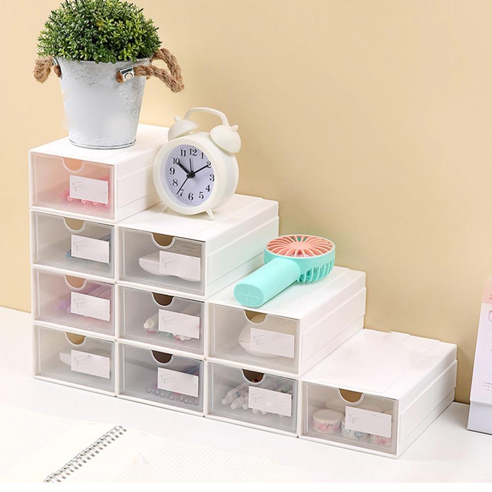 Clear Drawers Desktop Drawer Organizer Plastic Drawer Container  Small Parts Organization