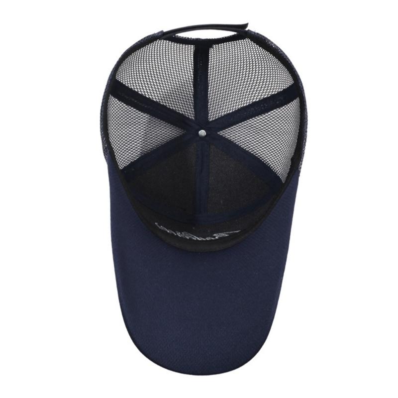 Stylish Letter Print Baseball Cap With Adjustable Strap And Sun Protections Breathable Outdoor Hat For Men Women