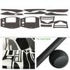For Infiniti JX35 QX60 2012-2018 Interior Central Control Panel Door Handle Carbon Fiber Stickers Decals Car styling Accessorie