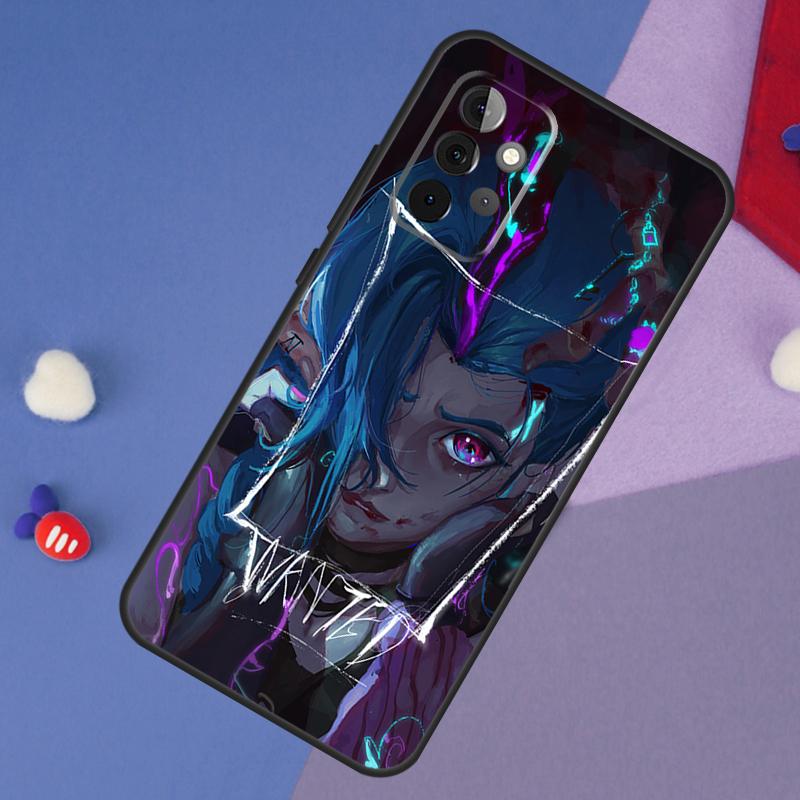 

Чехол-бампер с персонажами Arcane Jinx Vi для Samsung Galaxy A14 A24 A34 A54 A12 A22 A32 A52 A13 A33 A53 A73 A51 A71 Samsung A24 4G