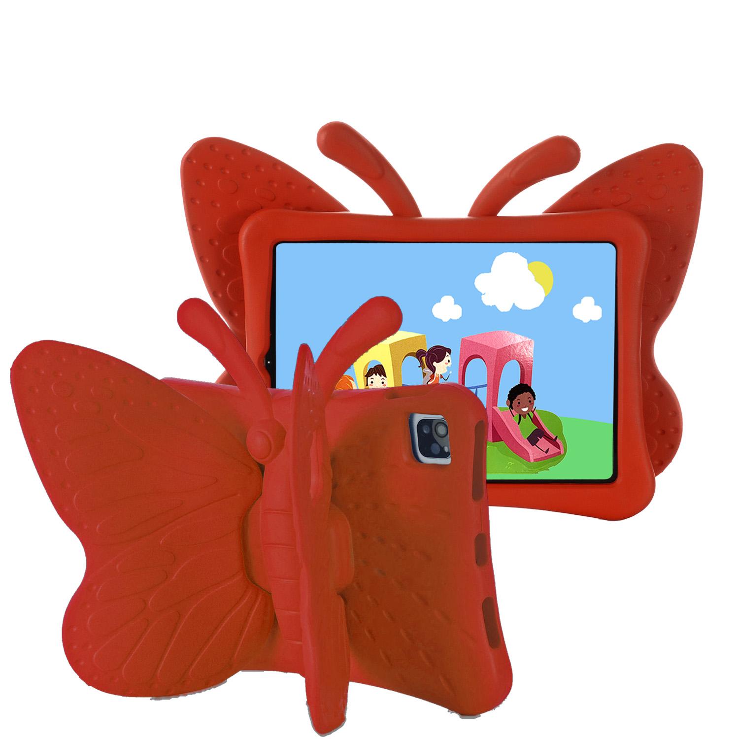 

Case for IPad A16 11th Air Pro 11 2026 2025 2024 2018-2022 10.9 10th Air 5 4 3 2 1 Pro 10.5 9.7 Mini A17Pro 6 Butterfly Cover iPad Air 11 2026 M4 красный