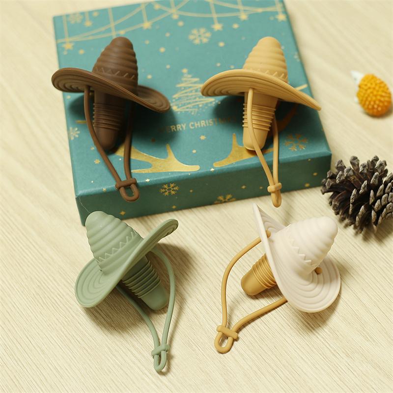 Silikon Flaschenkappe Cowboyhut Weinstopfen Champagner Bierflaschenverschluss Frischhalteverschluss Korkdeckel Bar Whisky Zubehör