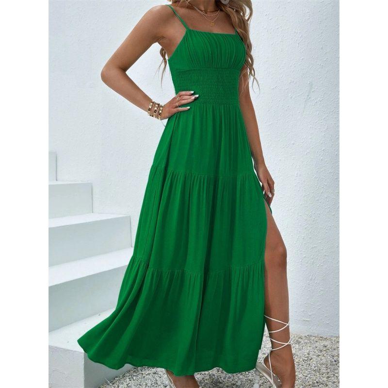 Summer Women Slip Dress Slim Ladies Skirt Summer Fashion Sexy Suspender Skirt