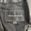 First Avenue Sheepskin Leather Tailored Jacket [Women M/Black] Korea(USED)