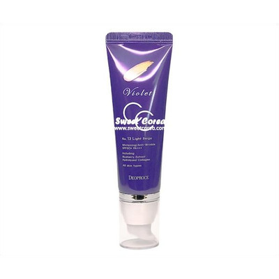 (ow1) Krem CC Fioletowy 50g / #21 Naturalny Beż