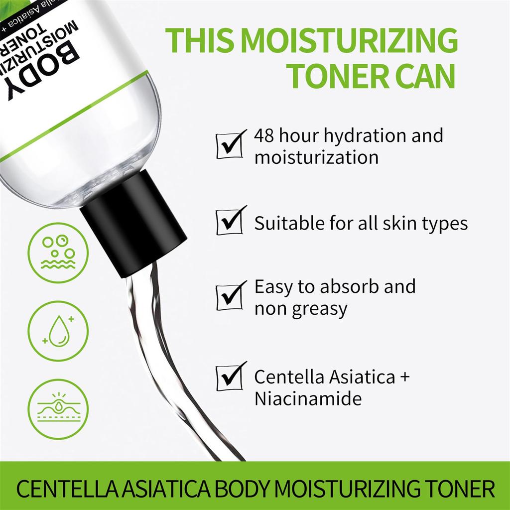 300ML Centella Asiatica Fuktighetsgivende Og Fuktighetsgivende Brukt For Fasthet Melkeaktig Toner For Glødende Hud